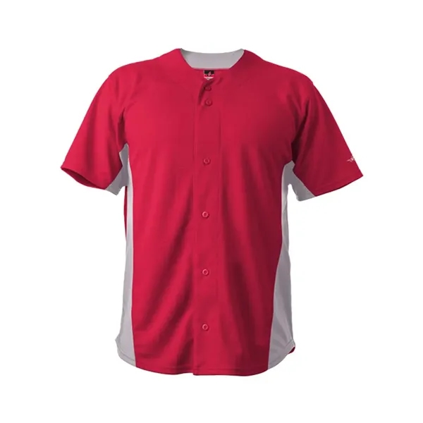 Alleson Athletic Crush Full Button Baseball Jersey... from ASI 84358 S&S Activewear