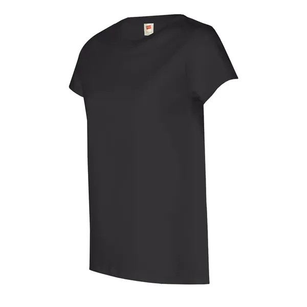 Women's crew neck T-shirt made of 100% ComfortSoft® cotton with double-stitched,... from ASI 84358 S&S Activewear