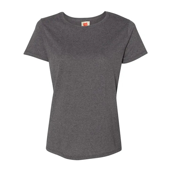 Women's crew neck T-shirt made of 100% ComfortSoft® cotton with double-stitched,... from ASI 84358 S&S Activewear