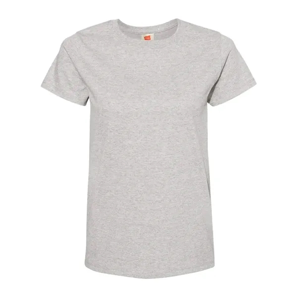 Women's crew neck T-shirt made of 100% ComfortSoft® cotton with double-stitched,... from ASI 84358 S&S Activewear