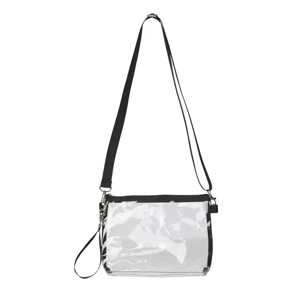 Liberty Bags Classic Clear Stadium Purse/Handbag... from ASI 84358 S&S Activewear