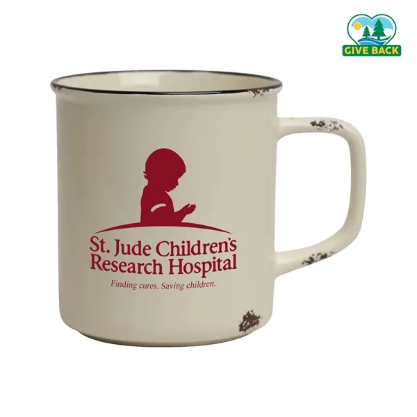 Distressed Stoneware 17oz Camp Mug... from ASI 44900 NC Custom (CI/Lanco) / ACE USA