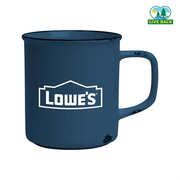 Distressed Stoneware 17oz Camp Mug... from ASI 44900 NC Custom (CI/Lanco) / ACE USA