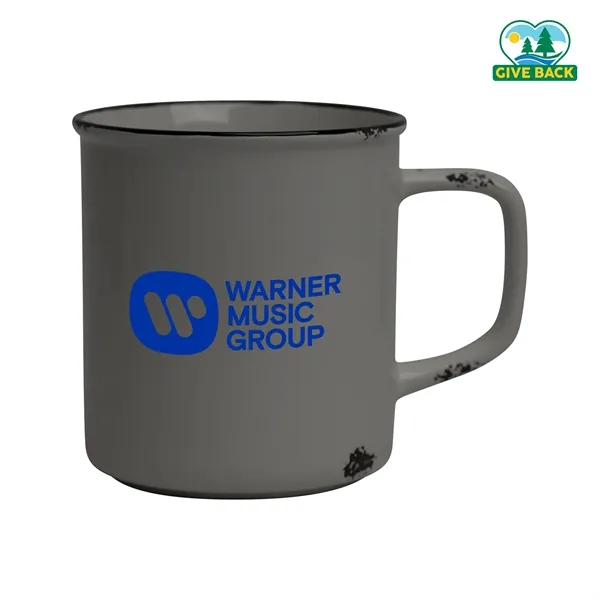 Distressed Stoneware 17oz Camp Mug... from ASI 44900 NC Custom (CI/Lanco) / ACE USA