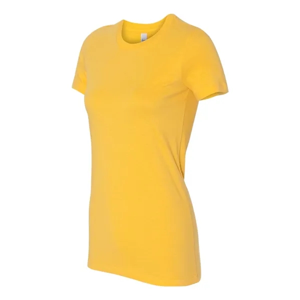 Women's cotton t-shirt with longer length body and shoulder taping. Blank... from ASI 84358 S&S Activewear