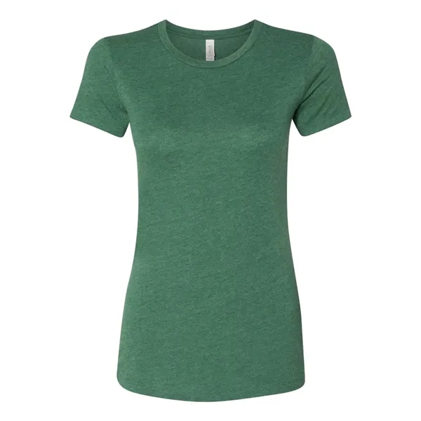 Women's cotton t-shirt with longer length body and shoulder taping. Blank... from ASI 84358 S&S Activewear