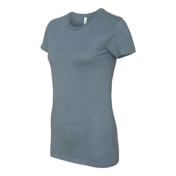 Women's cotton t-shirt with longer length body and shoulder taping. Blank... from ASI 84358 S&S Activewear