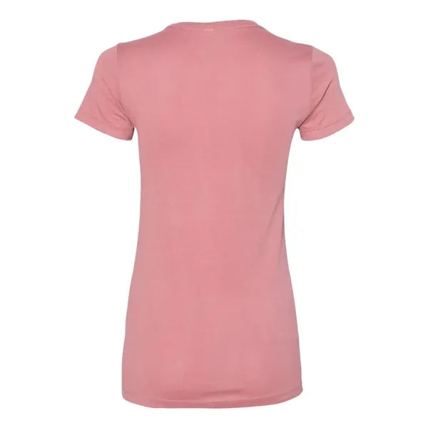 Women's cotton t-shirt with longer length body and shoulder taping. Blank... from ASI 84358 S&S Activewear