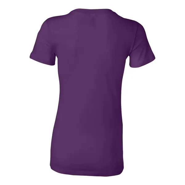 Women's cotton t-shirt with longer length body and shoulder taping. Blank... from ASI 84358 S&S Activewear