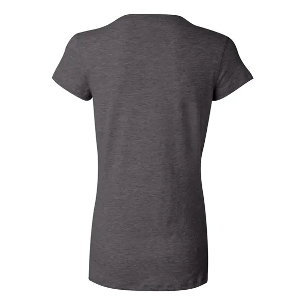 Women's short sleeve v-neck jersey t-shirt. Blank product.... from ASI 84358 S&S Activewear