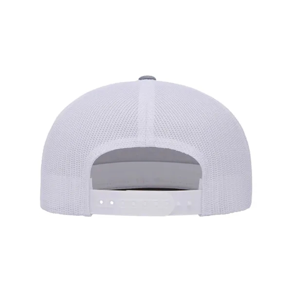 Classic trucker cap with flat bill. Blank.... from ASI 84358 S&S Activewear