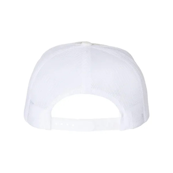 Classic trucker cap with flat bill. Blank.... from ASI 84358 S&S Activewear