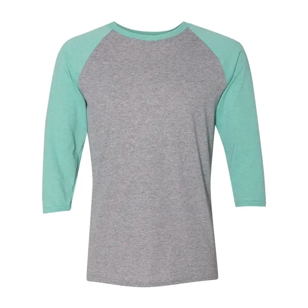 Polyester / cotton / rayon raglan T-shirt with advanced moisture-management properties.... from ASI 84358 S&S Activewear