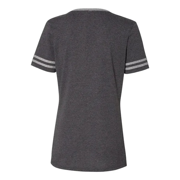 Triblend Women's V-Neck Varsity T-Shirt... from ASI 84358 S&S Activewear