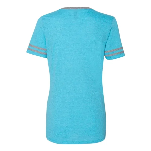 Triblend Women's V-Neck Varsity T-Shirt... from ASI 84358 S&S Activewear