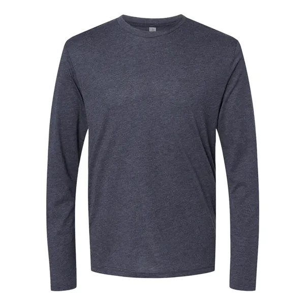 Triblend long sleeve crew with a 1x1 baby rib collar and... from ASI 84358 S&S Activewear
