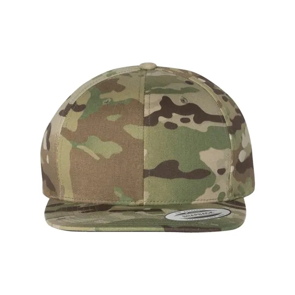 Wool blend flat bill snapback cap. Blank.... from ASI 84358 S&S Activewear