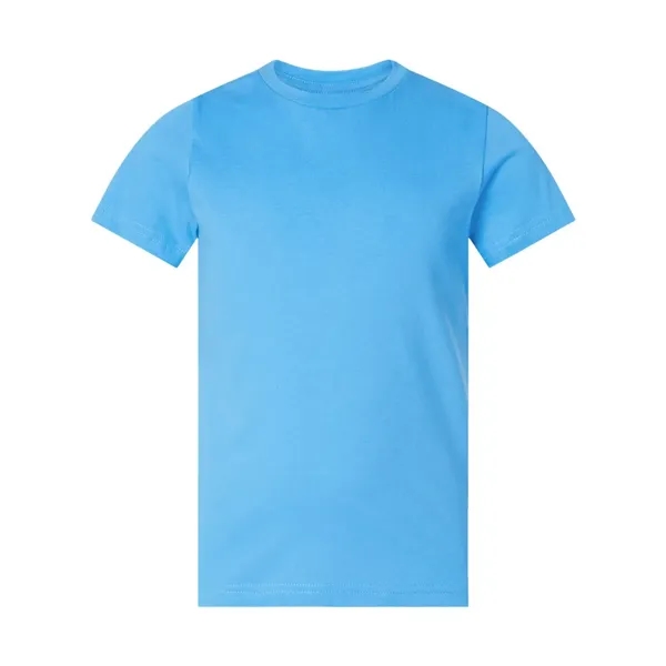 Soft form fitting fine jersey youth T-shirt. Blank product.... from ASI 84358 S&S Activewear