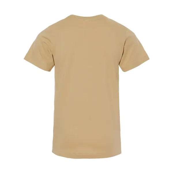Soft form fitting fine jersey youth T-shirt. Blank product.... from ASI 84358 S&S Activewear