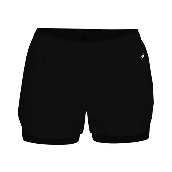 Women's Double Up Shorts... from ASI 84358 S&S Activewear