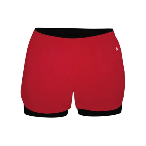 Women's Double Up Shorts... from ASI 84358 S&S Activewear