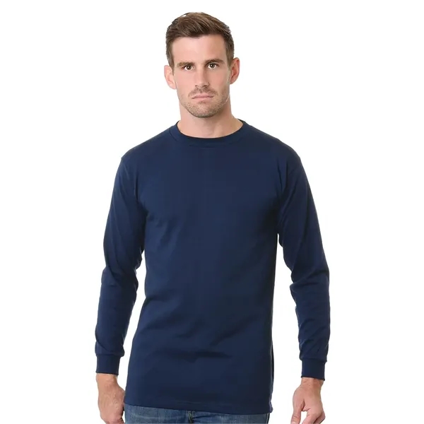 Bayside USA-Made Tall Long Sleeve T-Shirt... from ASI 84358 S&S Activewear