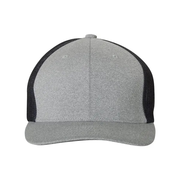 Trucker mesh back cap with Permacurv visor.... from ASI 84358 S&S Activewear