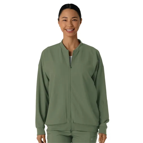 Wink Layers 8066 Women's 8-Pocket Bomber Jacket... from ASI 86018 Scrub Authority / Uniform Stores