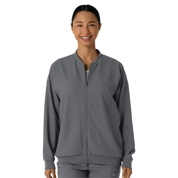 Wink Layers 8066 Women's 8-Pocket Bomber Jacket... from ASI 86018 Scrub Authority / Uniform Stores