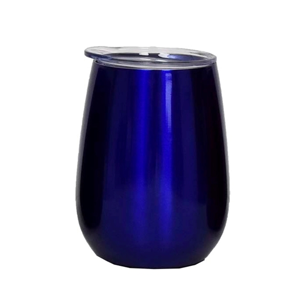 10 oz. double-wall insulated Stainless Wine Tumbler. Includes press-fit lid.... from ASI 73871 Next Promotions LLC