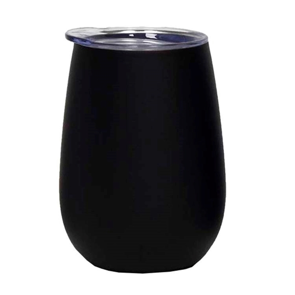 10 oz. double-wall insulated Stainless Wine Tumbler. Includes press-fit lid.... from ASI 73871 Next Promotions LLC