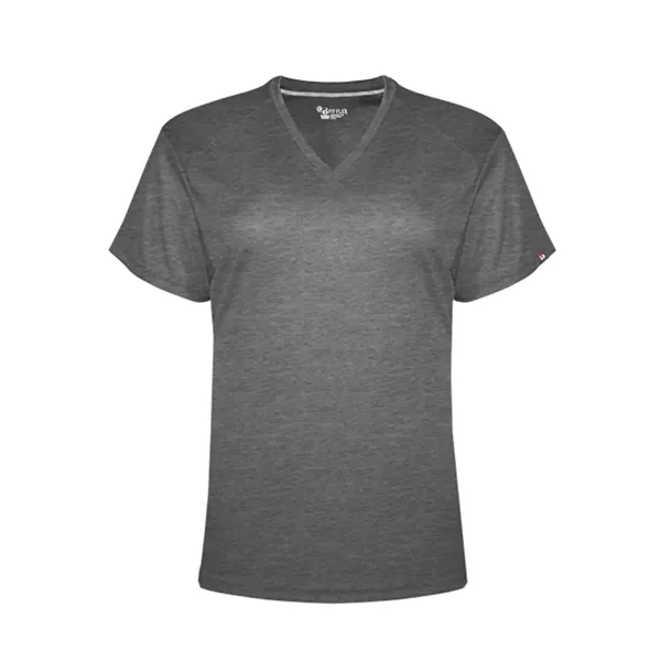 Fitflex Women's Short Sleeve Performance V-Neck Tee... from ASI 84358 S&S Activewear