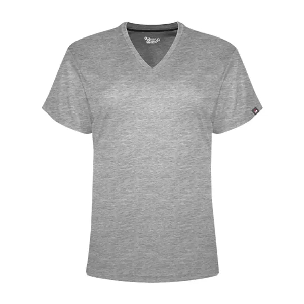 Fitflex Women's Short Sleeve Performance V-Neck Tee... from ASI 84358 S&S Activewear
