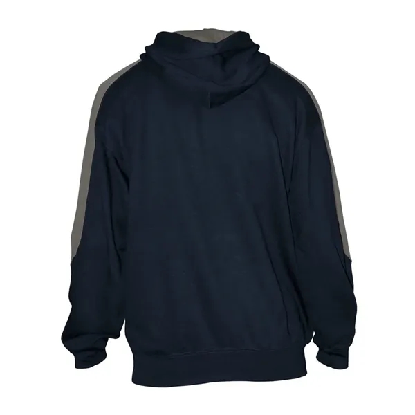 Sweatshirt made of 60/40 ring-spun cotton/polyester with a two-ply hood featuring... from ASI 84358 S&S Activewear