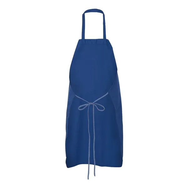 Bib apron with strong, tubular braid ties. Blank product.... from ASI 84358 S&S Activewear