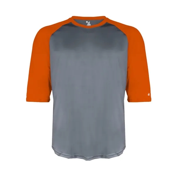 Three-quarter raglan sleeve baseball t-shirt... from ASI 84358 S&S Activewear