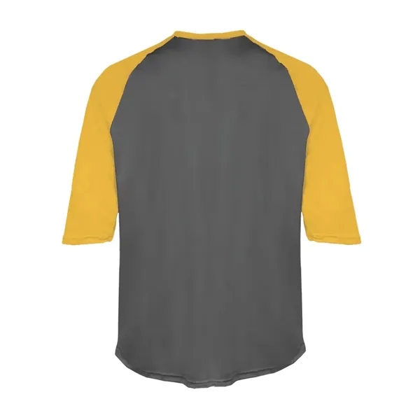 Three-quarter raglan sleeve baseball t-shirt... from ASI 84358 S&S Activewear