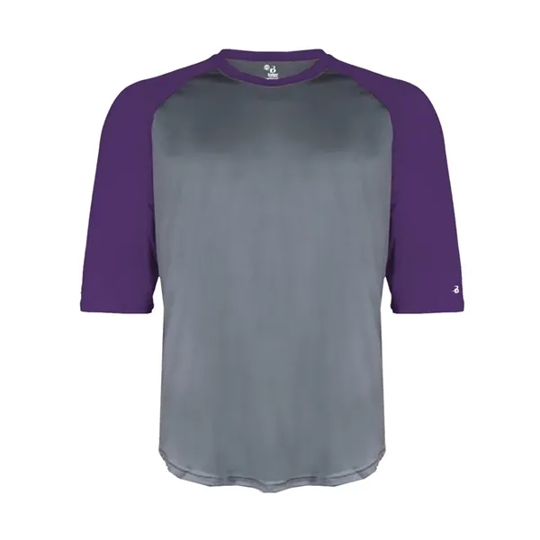 Three-quarter raglan sleeve baseball t-shirt... from ASI 84358 S&S Activewear