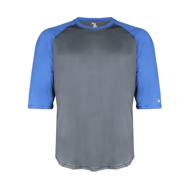Three-quarter raglan sleeve baseball t-shirt... from ASI 84358 S&S Activewear