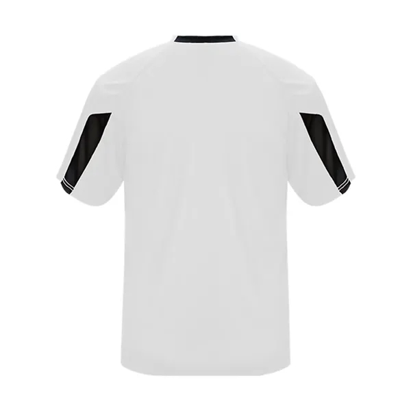 Youth T-shirt made with a vented back for breathability as well... from ASI 84358 S&S Activewear