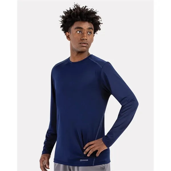 Holloway Essential Long Sleeve T-Shirt Powered By Coolcore... from ASI 84358 S&S Activewear