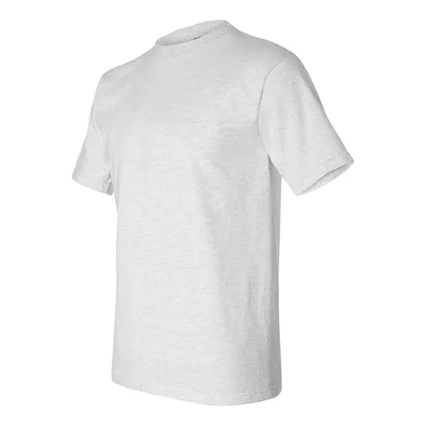 Adult pre-shrunk 100% cotton short sleeve t-shirt, union made. Blank product.... from ASI 84358 S&S Activewear
