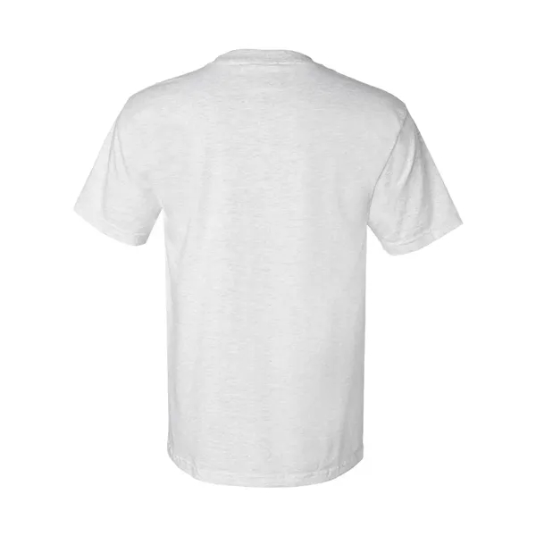 Adult pre-shrunk 100% cotton short sleeve t-shirt, union made. Blank product.... from ASI 84358 S&S Activewear