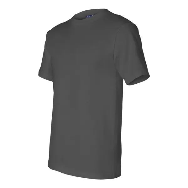Adult pre-shrunk 100% cotton short sleeve t-shirt, union made. Blank product.... from ASI 84358 S&S Activewear