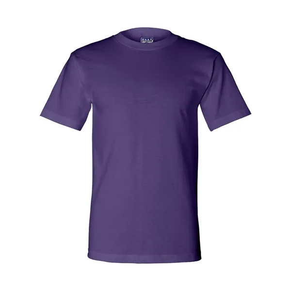Adult pre-shrunk 100% cotton short sleeve t-shirt, union made. Blank product.... from ASI 84358 S&S Activewear