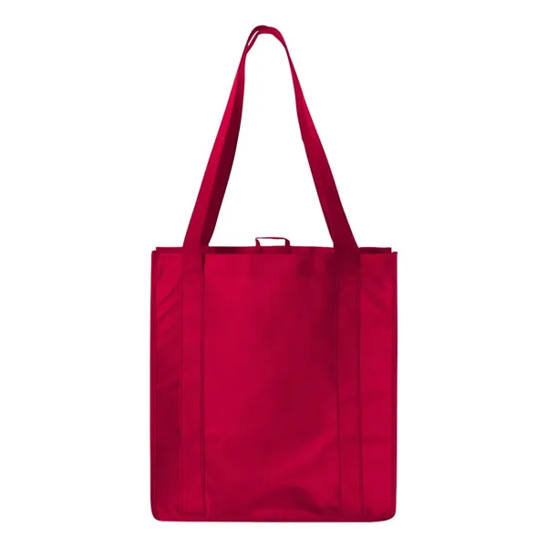 Classic shopping bag made of non-woven polypropylene. Blank.... from ASI 84358 S&S Activewear