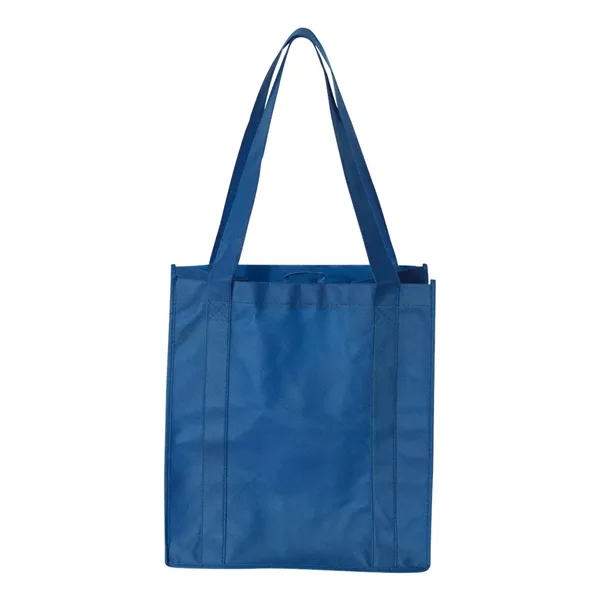 Classic shopping bag made of non-woven polypropylene. Blank.... from ASI 84358 S&S Activewear