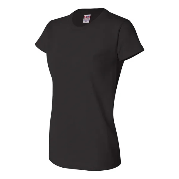 Women's USA made 6.1 oz preshrunk 100% heavyweight cotton t-shirt. Blank... from ASI 84358 S&S Activewear