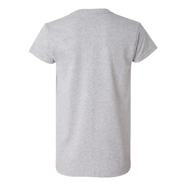 Women's USA made 6.1 oz preshrunk 100% heavyweight cotton t-shirt. Blank... from ASI 84358 S&S Activewear