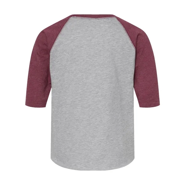 Rabbit Skins Fine Jersey Toddler 3/4 Sleeve Baseball T-Shirt, blank.... from ASI 84358 S&S Activewear